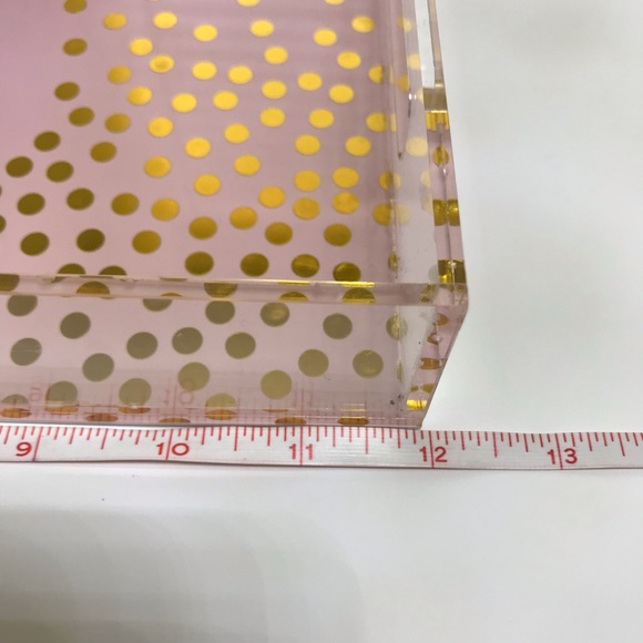 Tray lucite - Picture 2 of 3